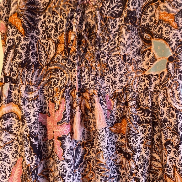 NWT MADEWELL FLORAL MAXI DRESS SIZE 00 - Picture 2 of 6